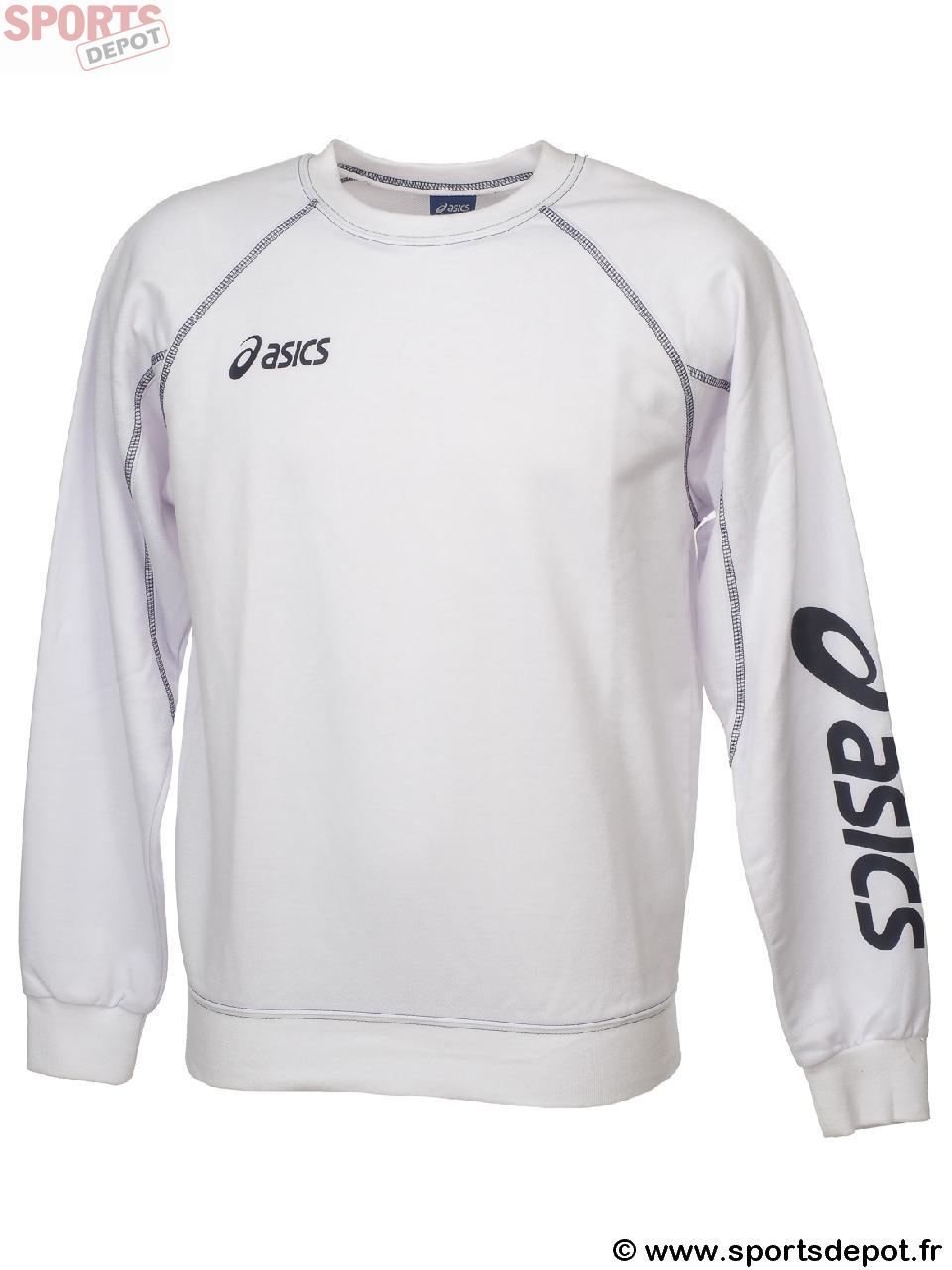 asics t shirt femme blanche