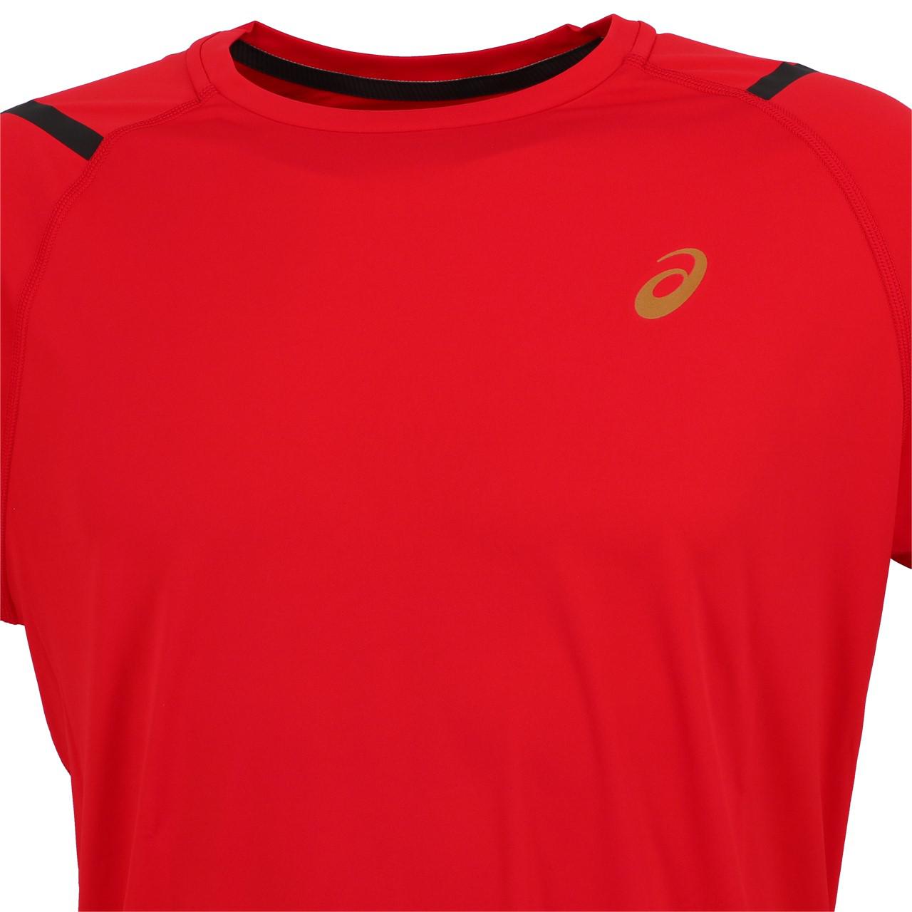 magliette asics rosso