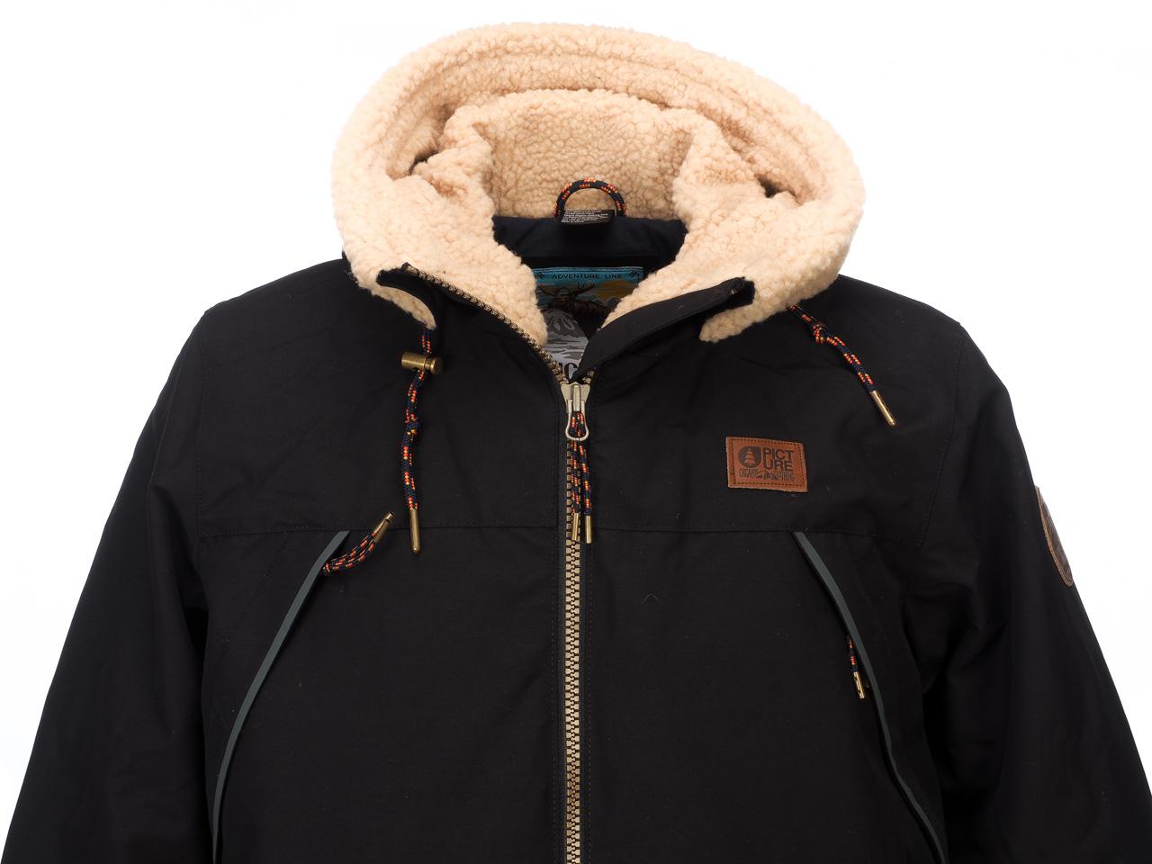 Parkas Longues Noir Black Picture Vestes Neuf Vermont Parka 59317 r4x7rq5