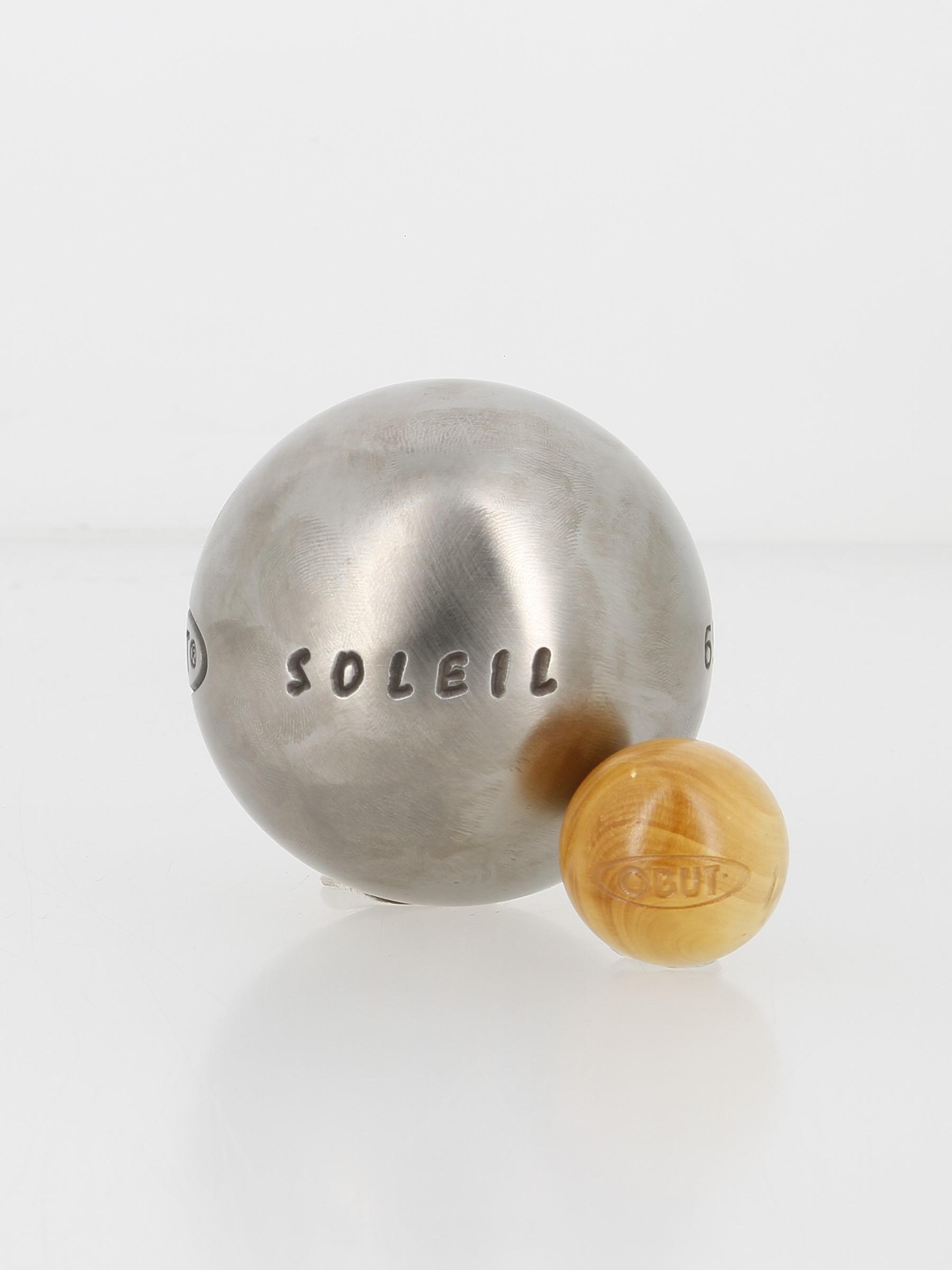 Boules de p/étanque Obut Soleil Tendre 75 mm