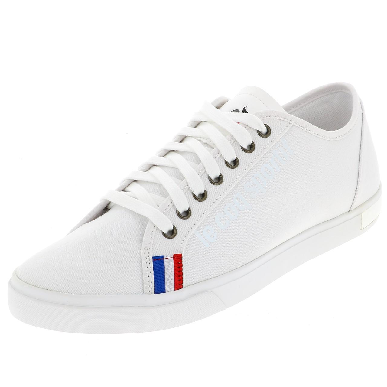 le coq sportif cuir blanc