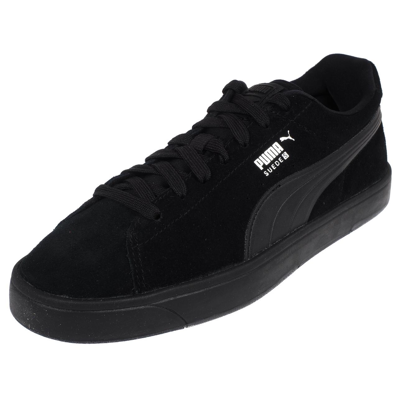 Chaussures basses cuir ou simili Puma Suede s noir/nr Noir 44428 - Neuf Chaussures basses cuir ou simili Puma Suede s noir/nr noir/nr noir/nr Noir 44428 - Neuf 5aeb30
