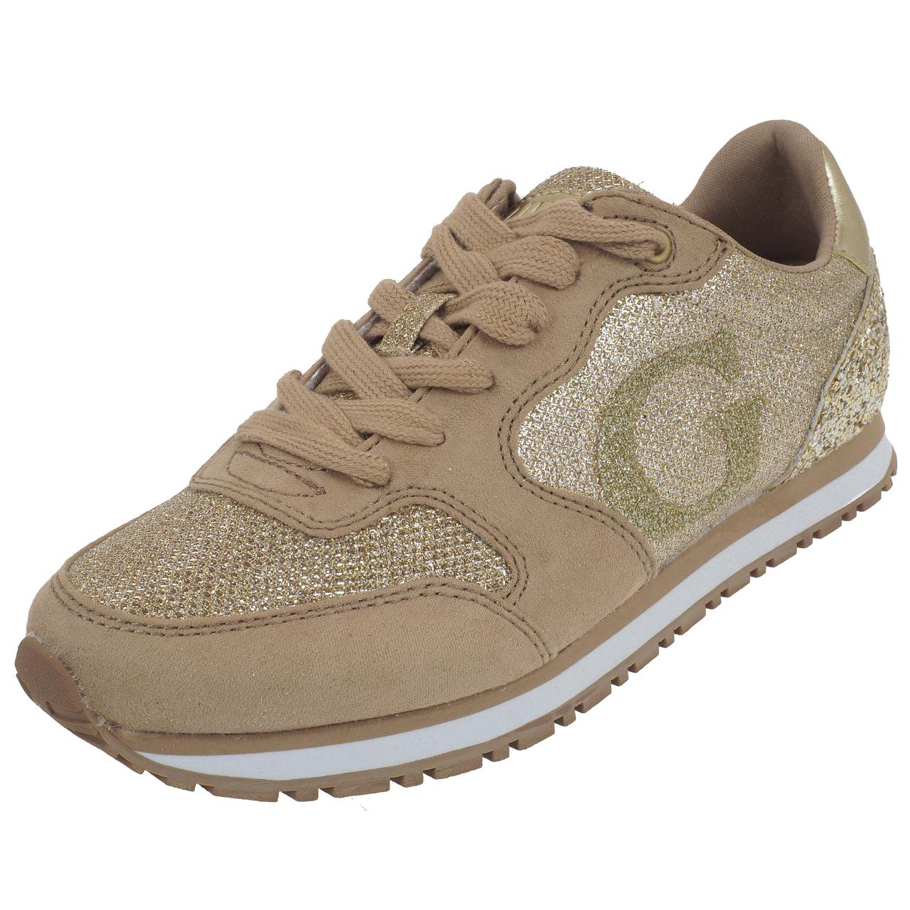 Chaussures running mode Guess Sneakers gold lady Marron 54862 Neuf Chaussures running mode Guess Sneakers gold lady Marron 54862 Neuf