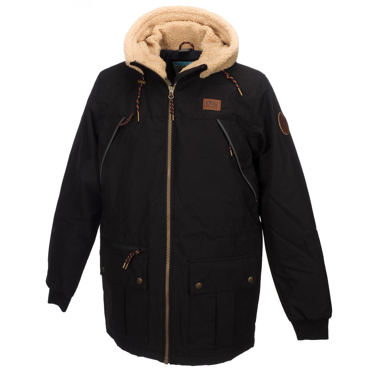 Parkas Longues Noir Black Picture Vestes Neuf Vermont Parka 59317 r4x7rq5