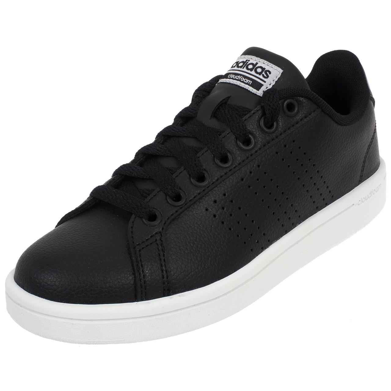 Chaussures basses cuir ou simili Adidas neo Cf advantage cl w Noir ... ... Chaussures-basses-cuir-ou-simili-Adidas-neo-Cf-