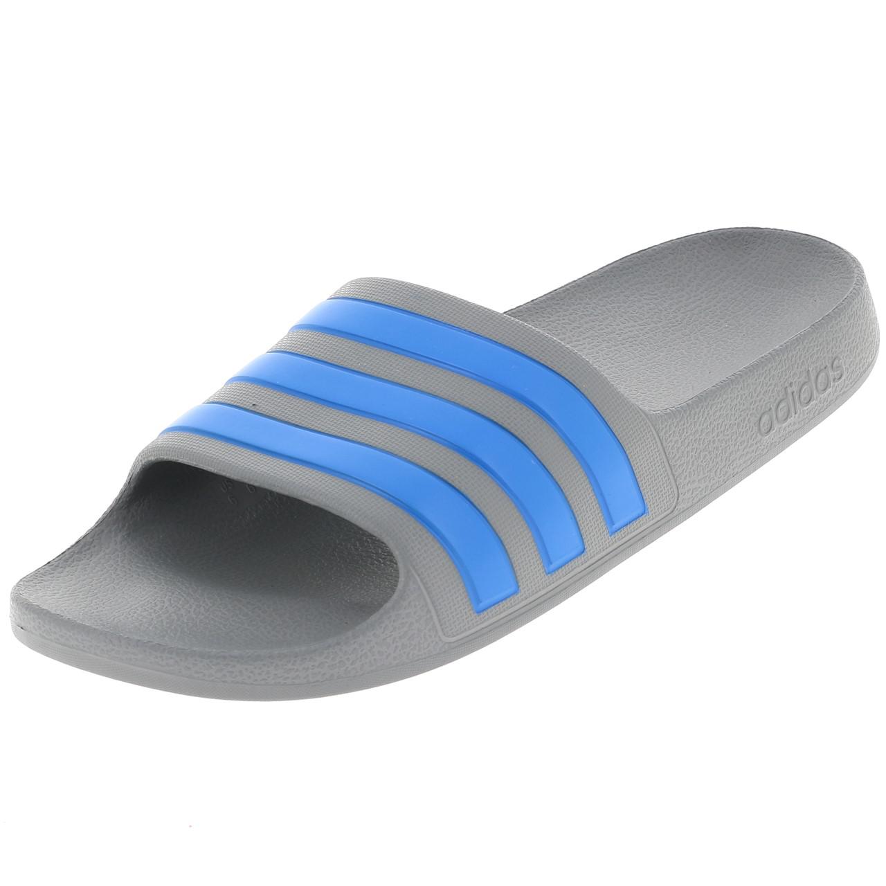 Acheter Claquettes mules ADIDAS Adilette aqua k gris bleu - Enfant - Junior  comparer achat / vente sur sportsdepot.fr